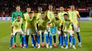 seleção brasileira que enfrentou o Chile 